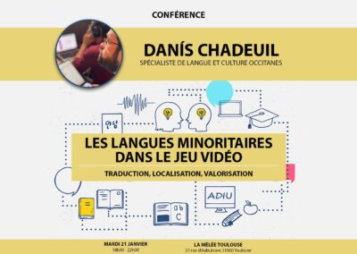 Conférence « Les langues minoritaires dans le jeu vidéo »